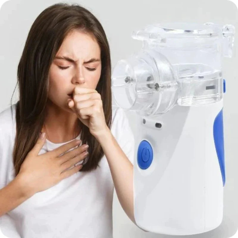Inalador Nebulizador Portátil Polo +BRINDE [3 Máscaras Grátis] 🎁