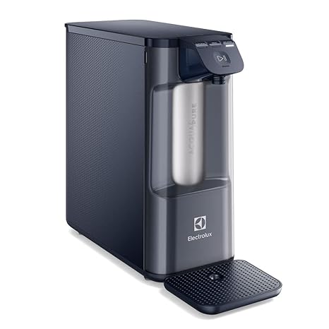 Purificador de Água Gelada Fria e Natural Elétrico Compacto Eletronico placa Electrolux Filtro refil 6 meses ou 3000l Painel Touch Bivolt
