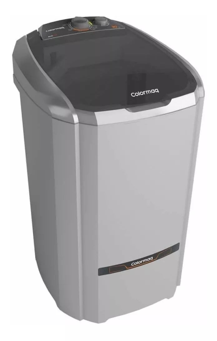 Máquina de lavar semi-automática Tanquinho Colormaq LCS 20kg BIVOLT - prata