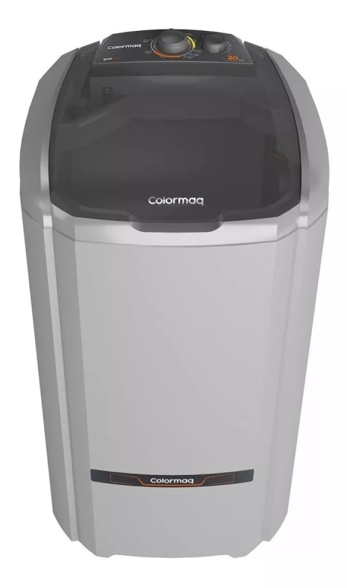Máquina de lavar semi-automática Tanquinho Colormaq LCS 20kg BIVOLT - prata