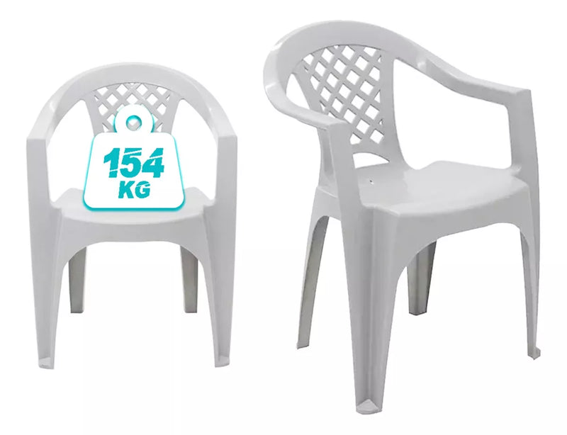 Jogo De Mesa E Cadeira Tramontina 5 Peças 1 Mesa 4 Cadeiras