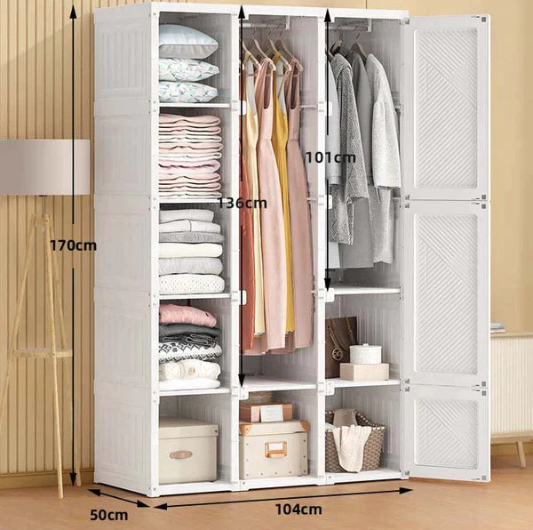 (COMPRE 1 E LEVE 2) Closet-Roupa Dobrável Inteligente LP