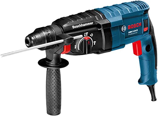 Bosch Martelete Perfurador Gbh 2-24 D 820W 220V Com 5 Brocas E Maleta